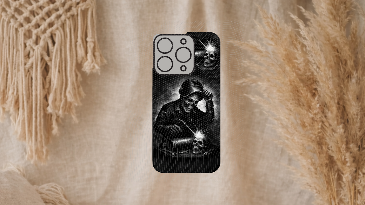 Skull Welder Phone Case