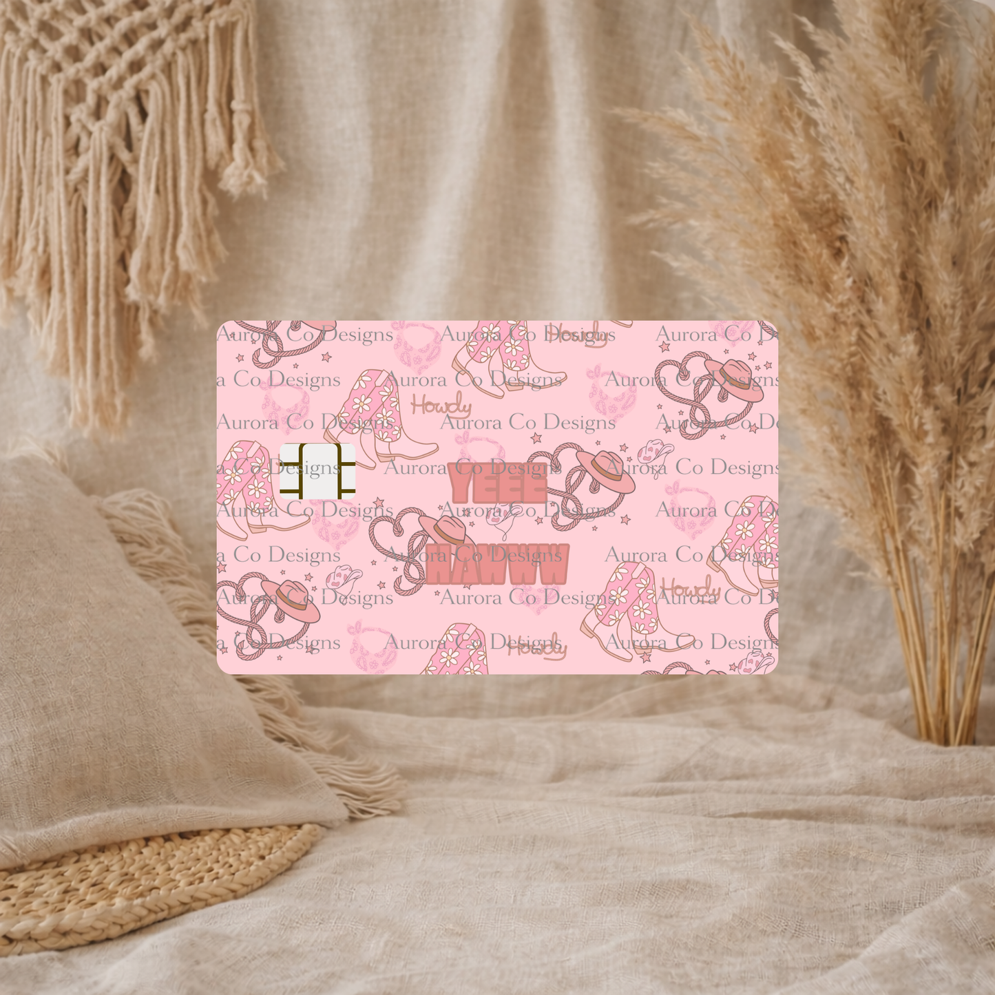 Bank Card Wrap - Yee Haww Country Girl