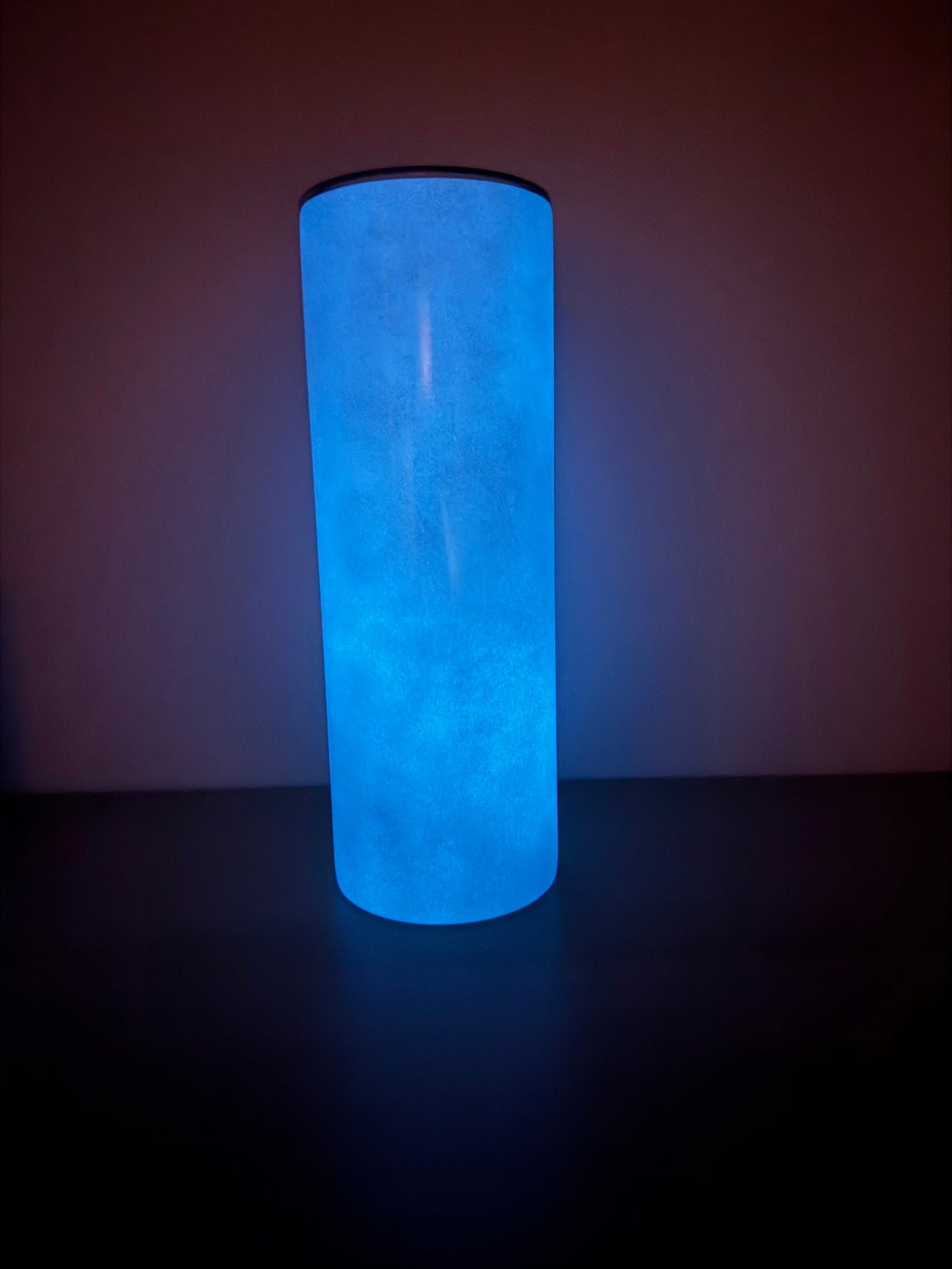 Glow in The Dark Tumbler- Green/Blue- 20oz