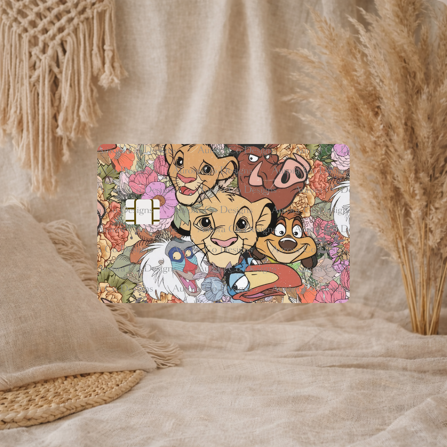 Bank Card Wrap - Lion King