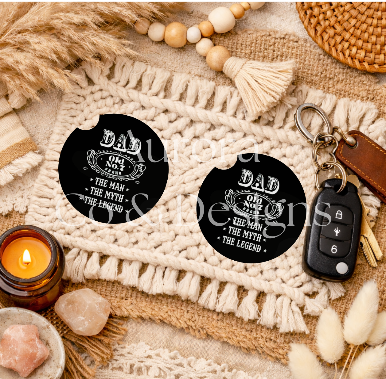 Dad N0.1 - Car Coasters