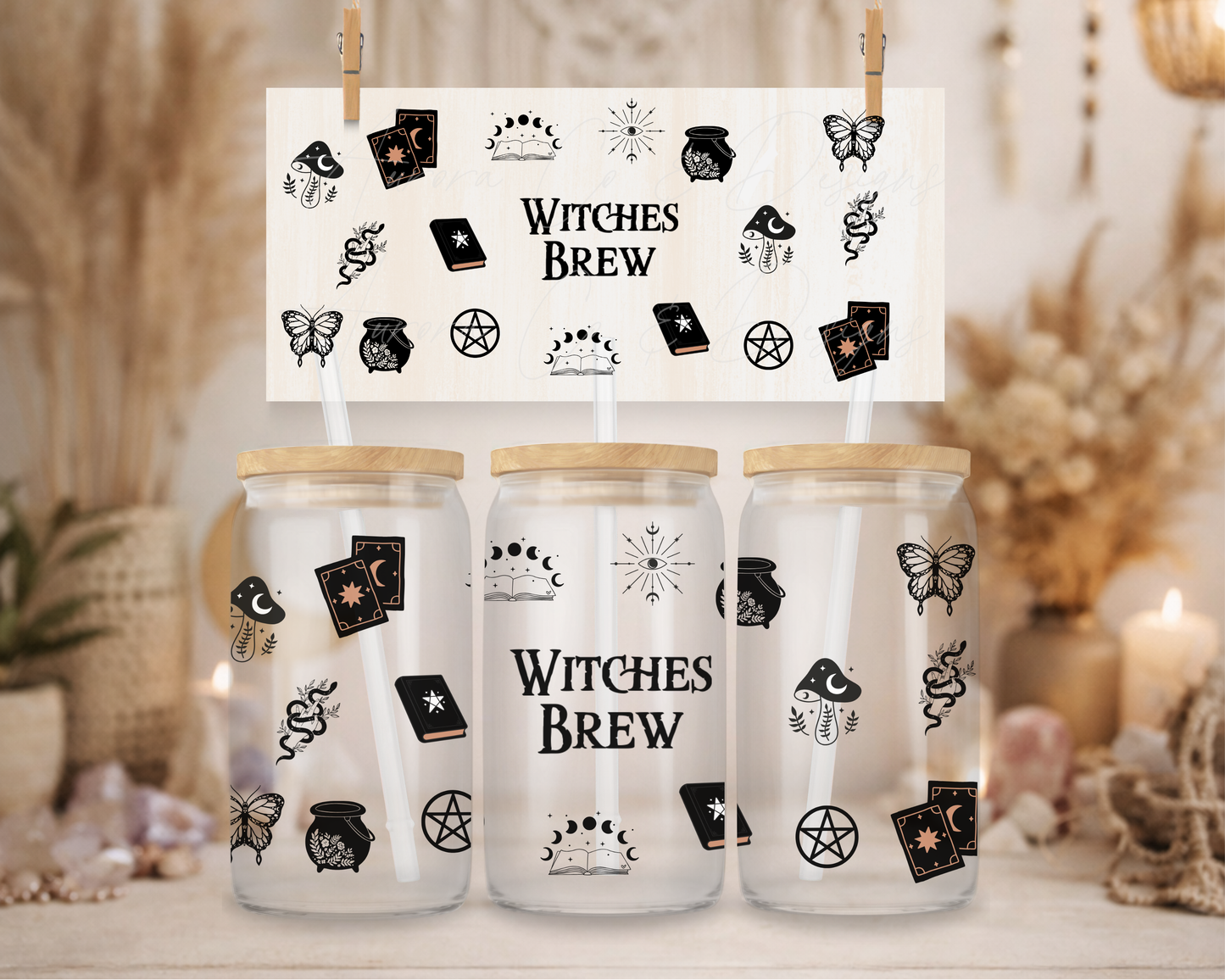 16oz UV DTF - Witches Brew