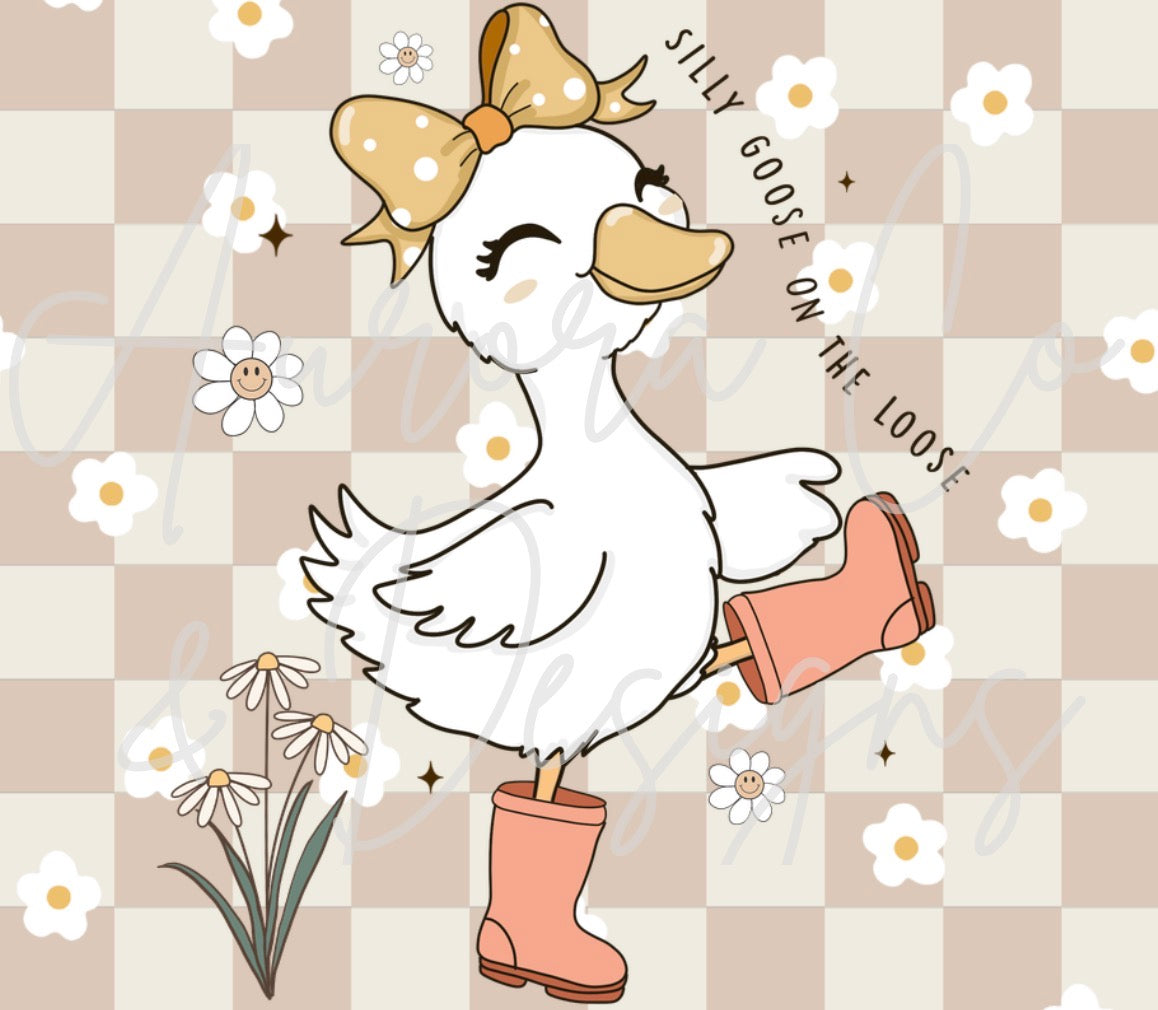 20oz Sublimation Print #47 - Silly Goose