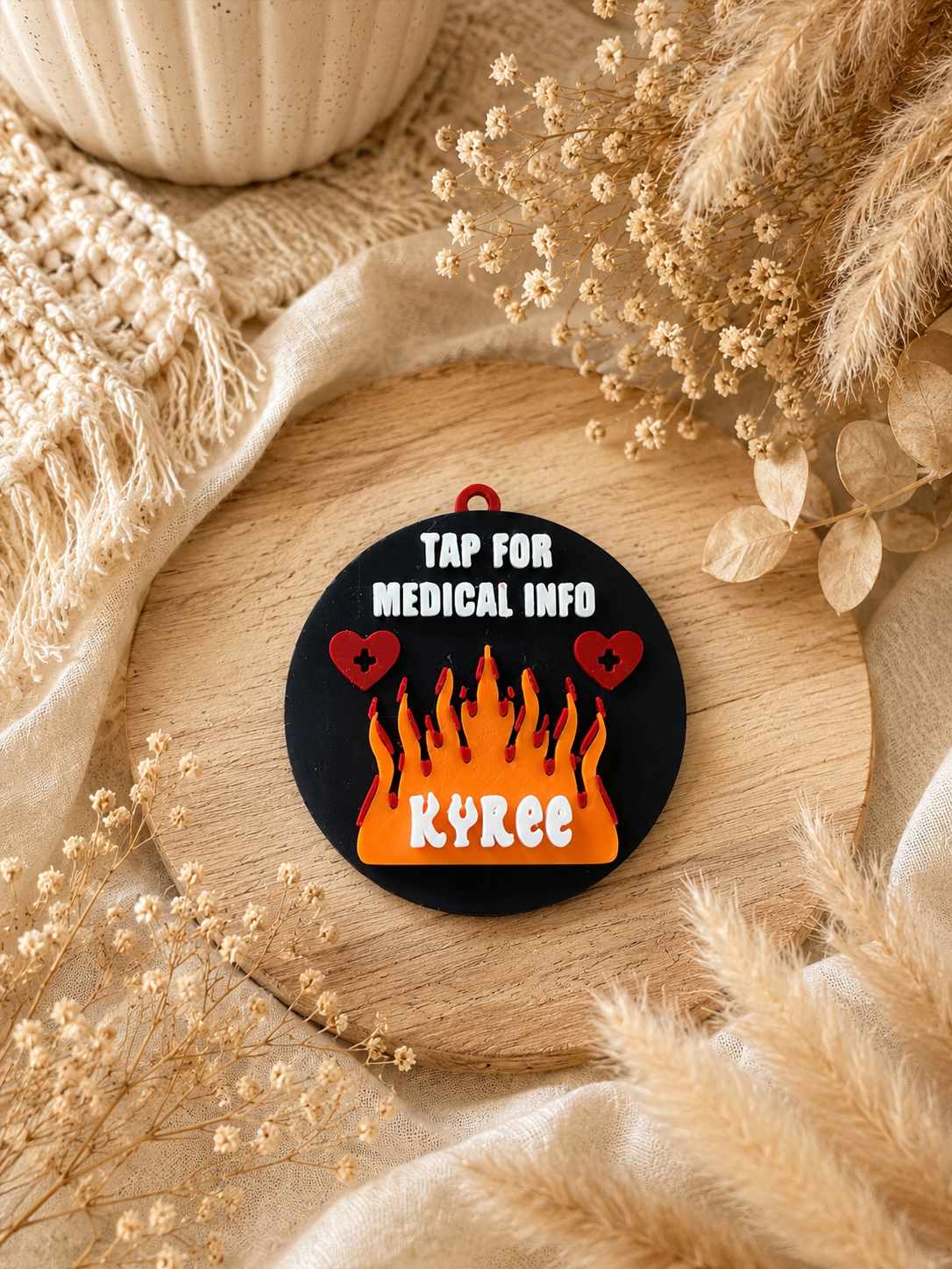 Kids Personalised NFC Medical Tag