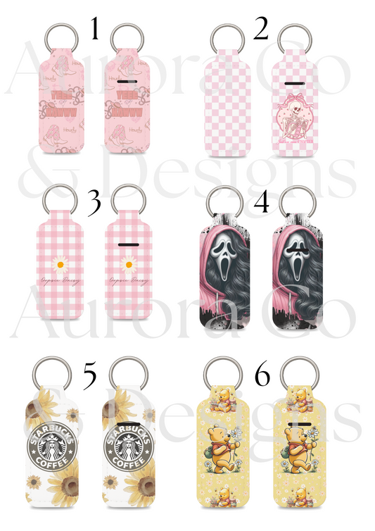 Sweet Lips Pocket - Chapstick Keyring