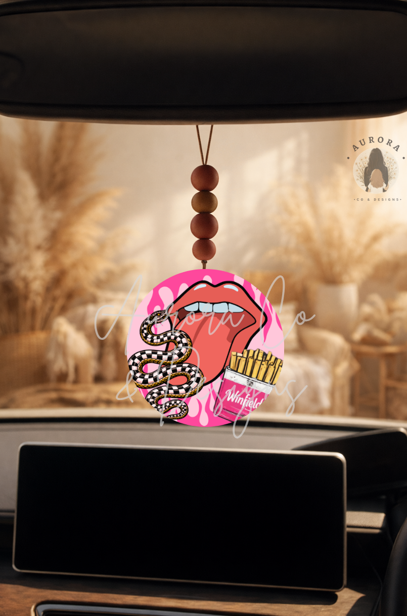 Retro Girlie- Car Hanger