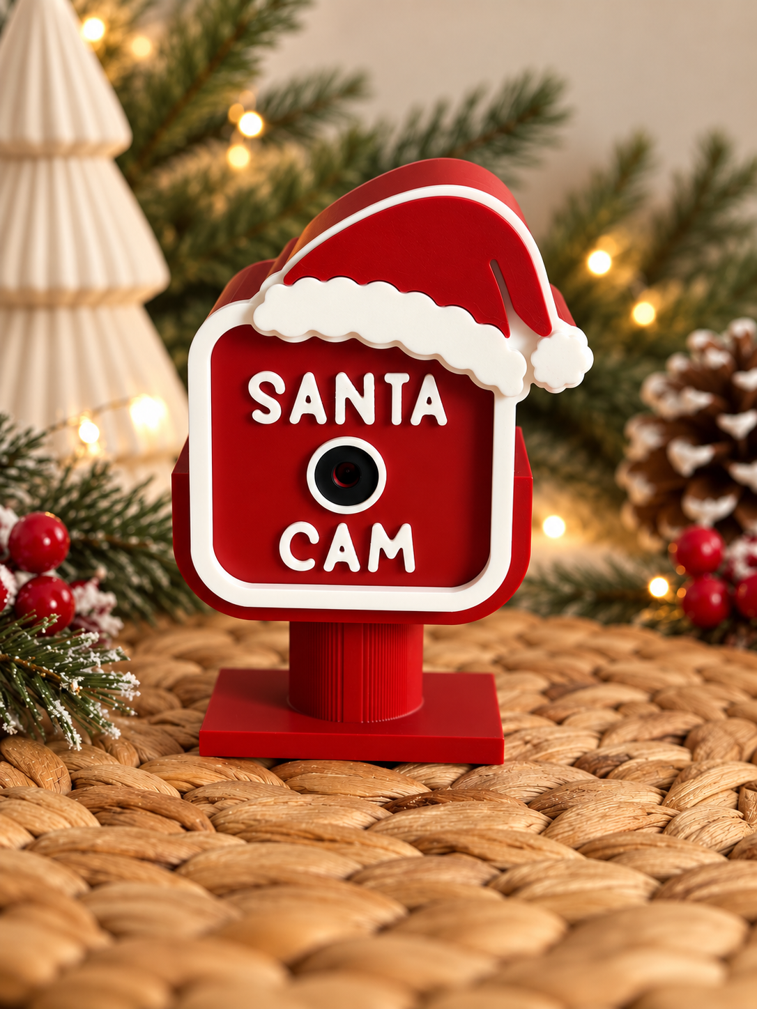 Santa Cam – Christmas Decoration 🎅🎄