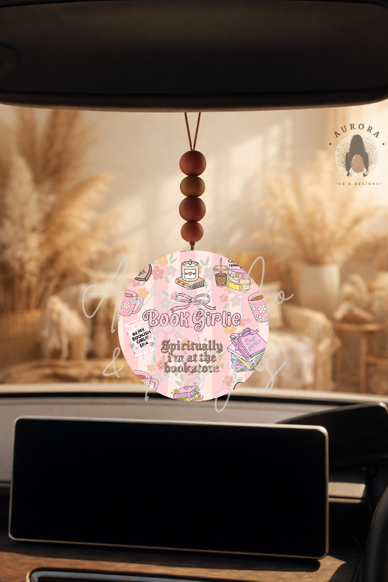 Bookish Girlie - Car Hanger
