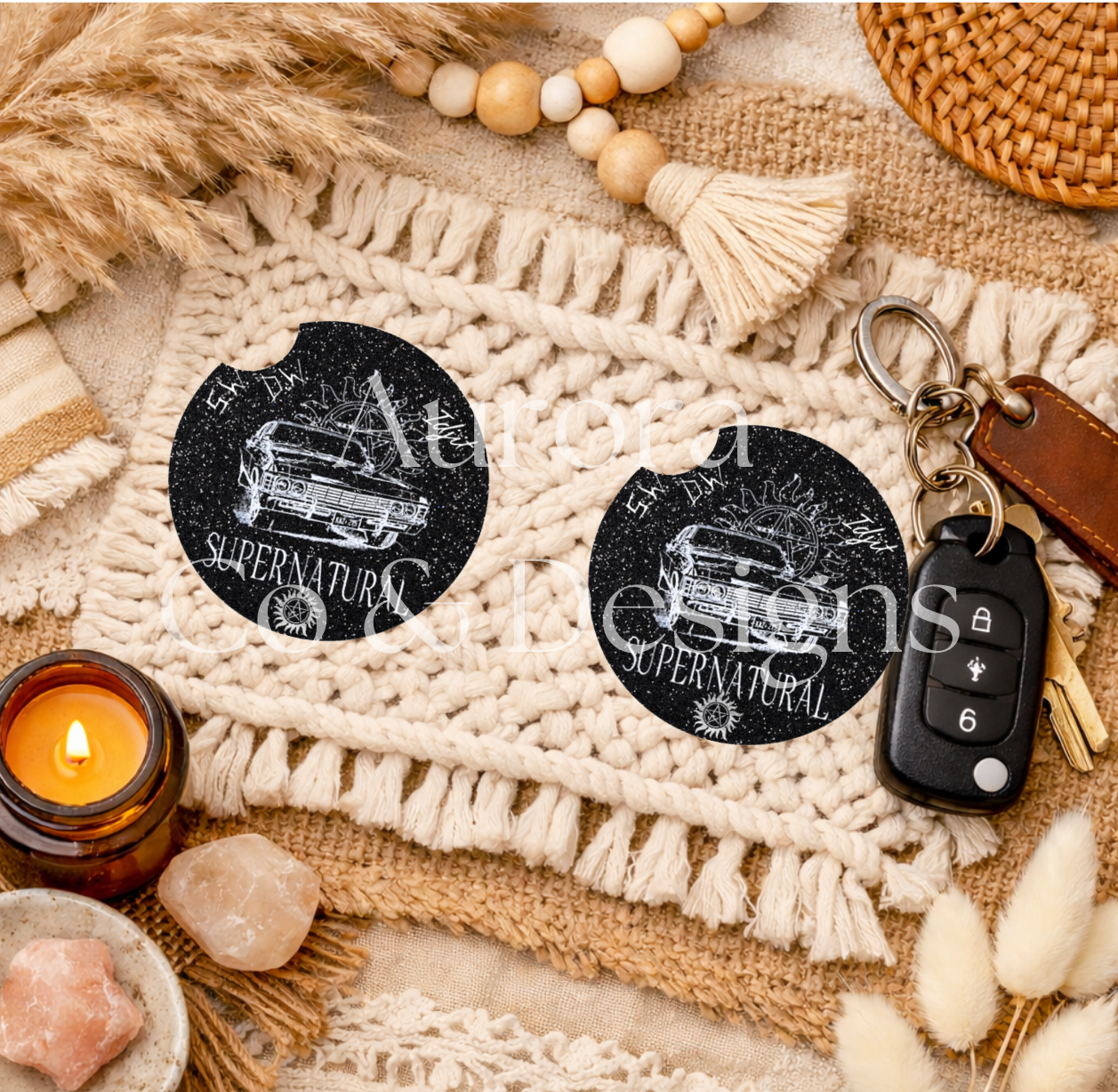 Supernatural - Car Coasters