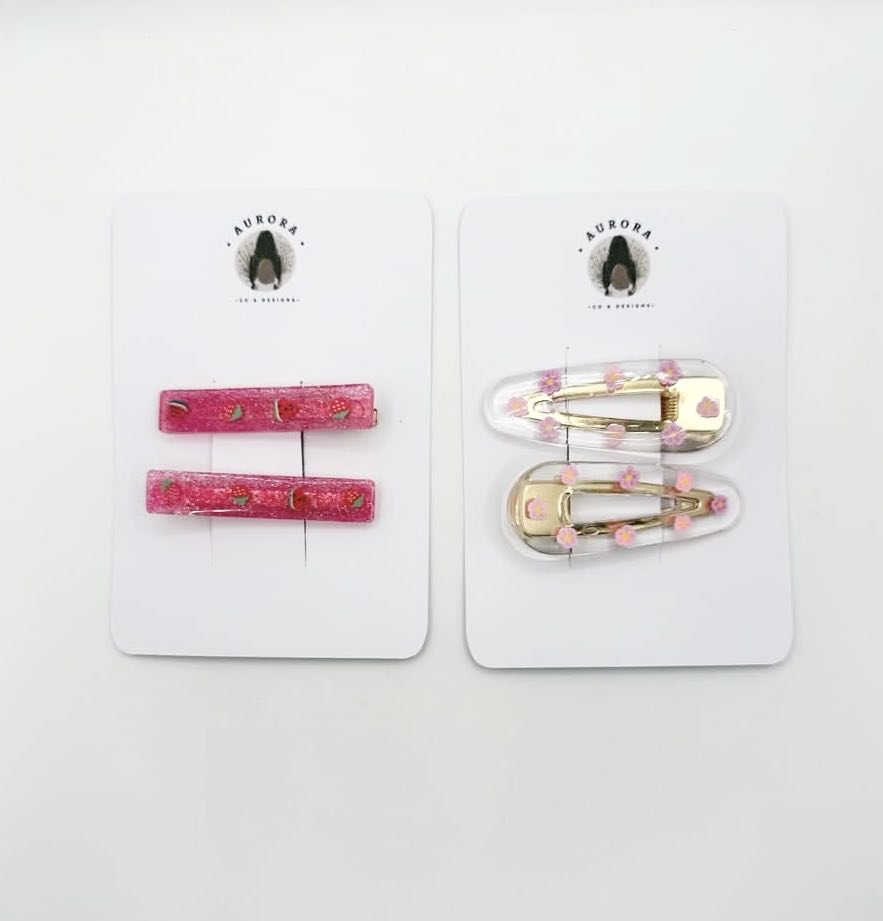 Customised Hair Clips