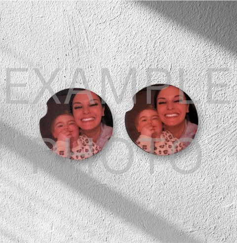 Customised/Personalised Car Coasters