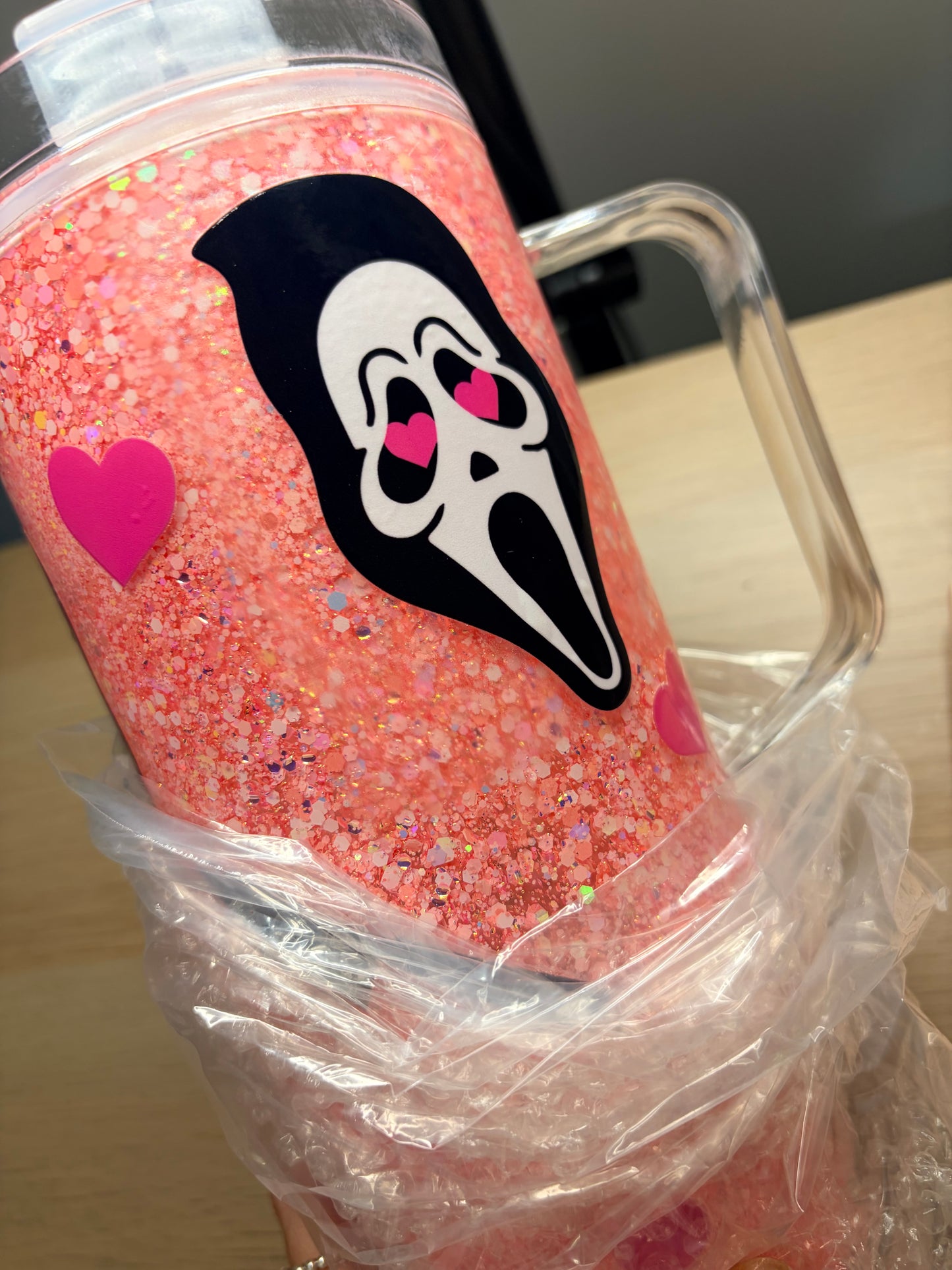 40oz Snowglobe - Ghostface