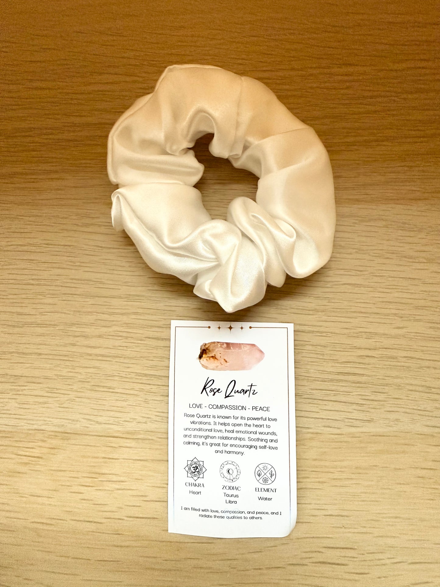 Crystal Scrunchie