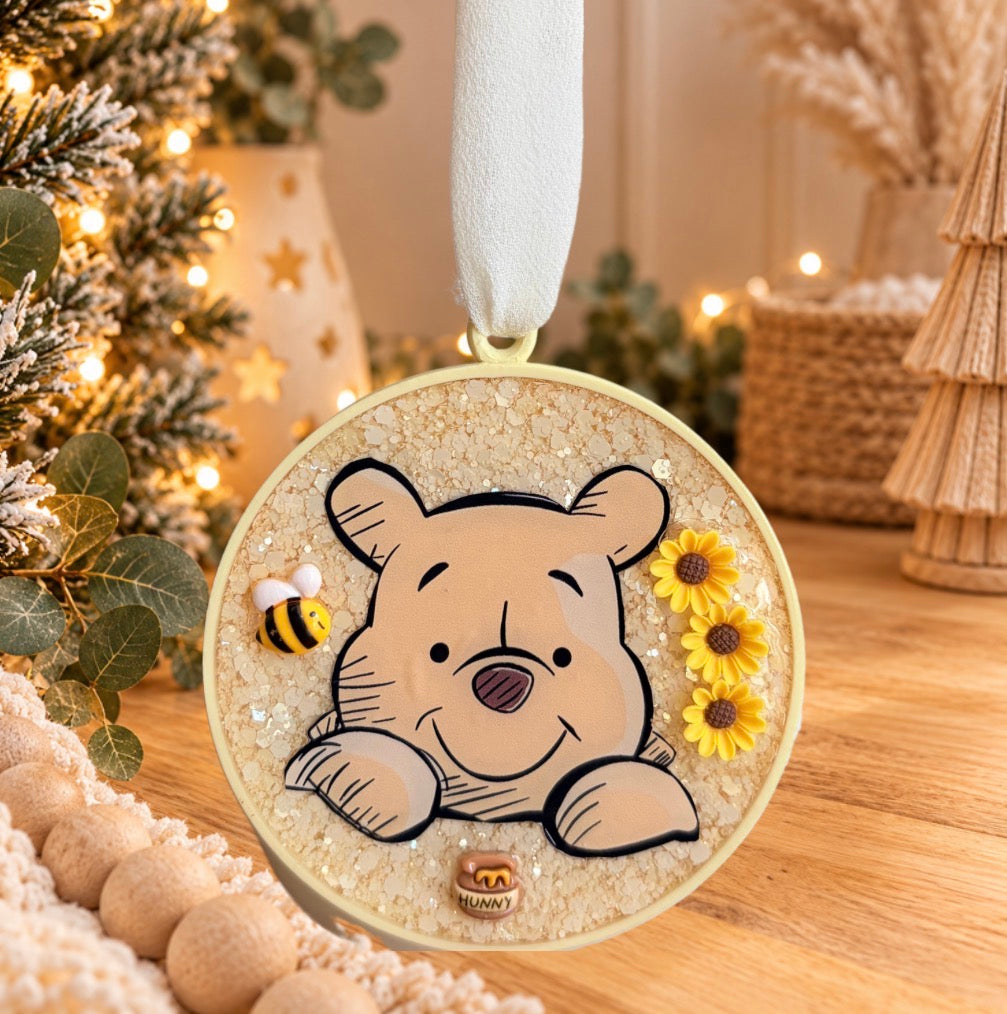Winnie the Pooh Honey Bear Christmas Ornament 🍯🐝