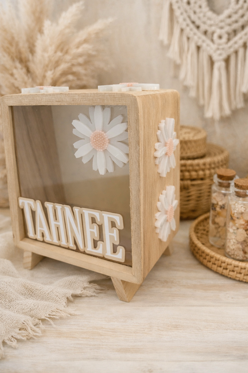 Daisy Shadow Money Box