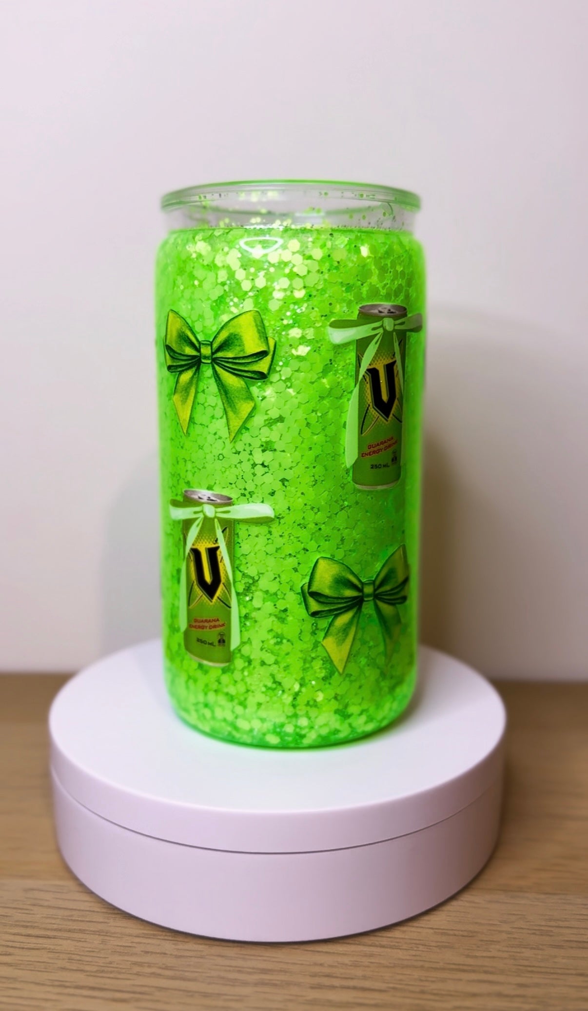 16oz Snowglobe Tumblers - Acrylic