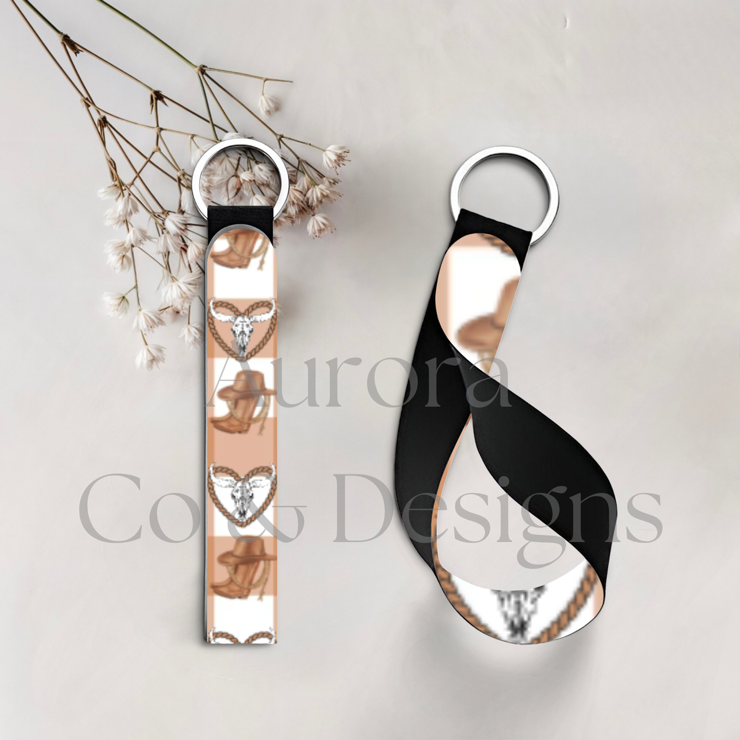 Country Key Wristlets