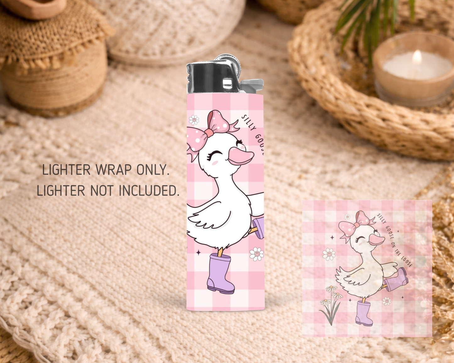 BIC Lighter Wrap #36 - Silly Goose On The Loose