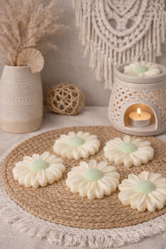 🌼 Daisy Wax Melt – Coconut & Lime (5 Pack)