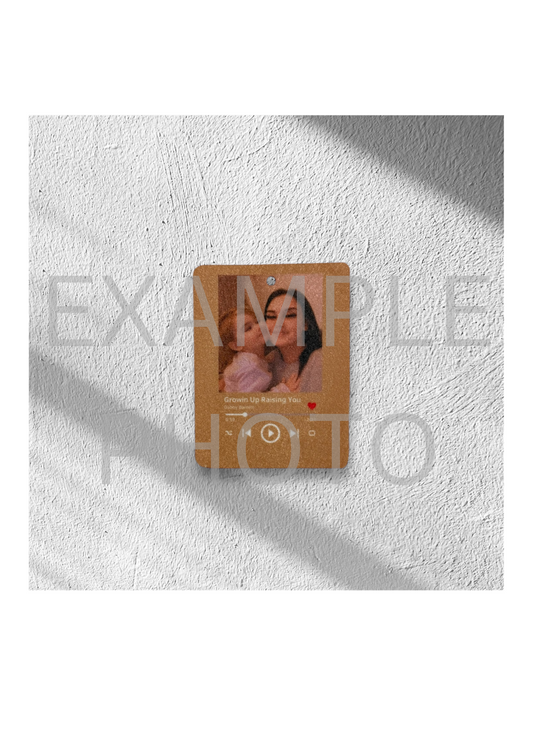 Personalised Spotify Playlist Air Freshener