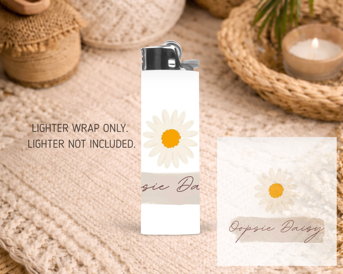 BIC Lighter Wrap #42 - Oopsie Daisy