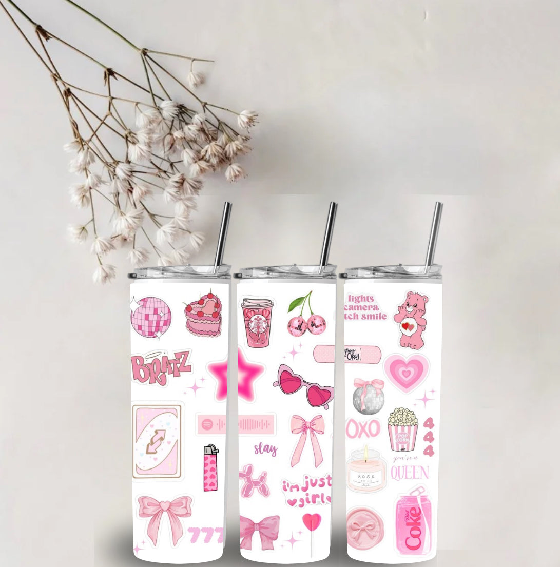 Pink Aesthetic- 20oz