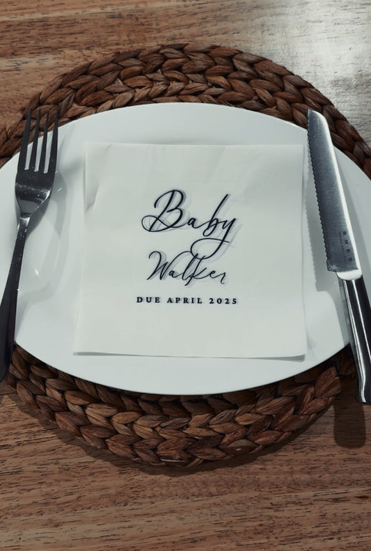 Personalised Napkins