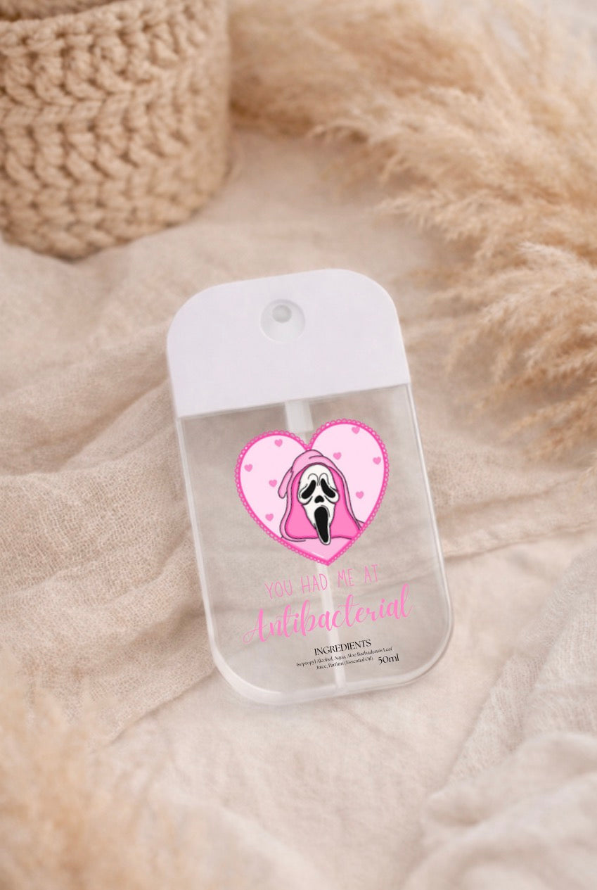 Hand Sanitizer Spray - Ghost Face - You Had Me At Antibacterial