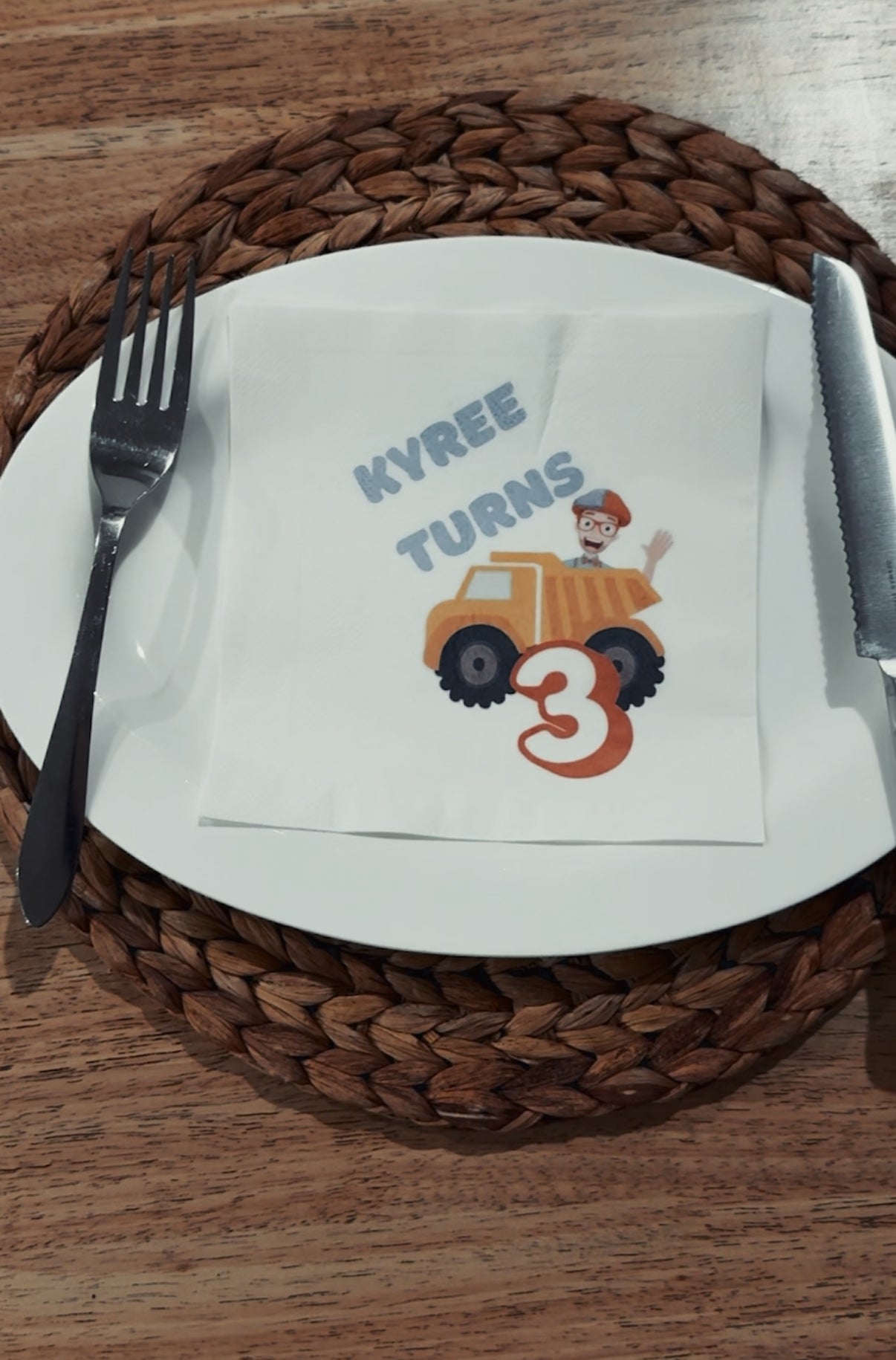 Personalised Napkins