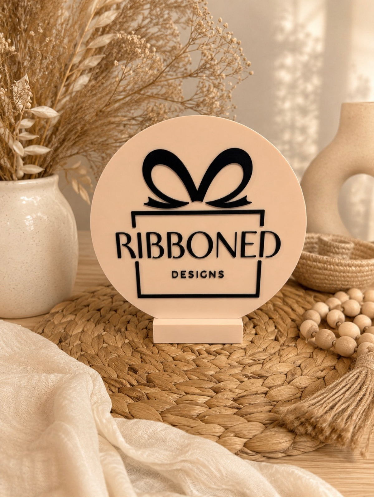 Personalised Business Sign with Stand