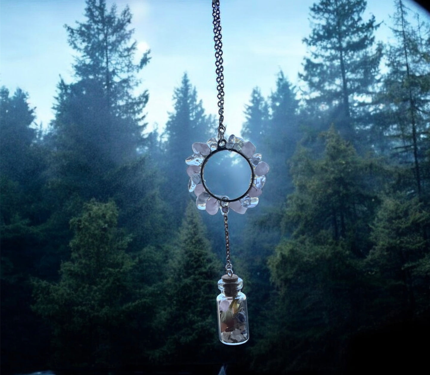 šø Love & Calm Car Hanging Charm š