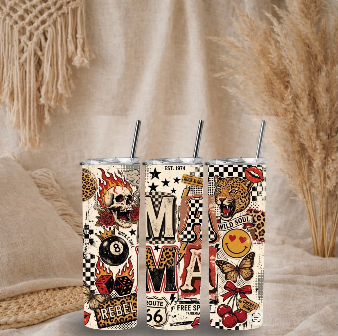 Vintage Wild Soul
Mama - 20oz Tumbler