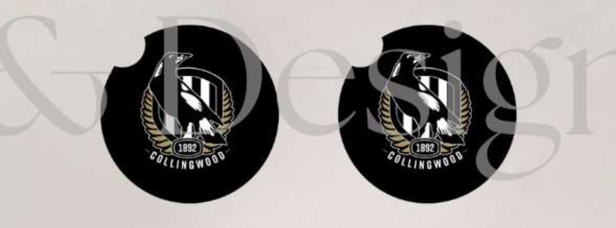 AFL Footy Car Coasters