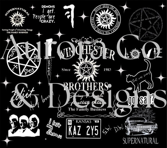 Supernatural Winchester Tumbler (20oz)