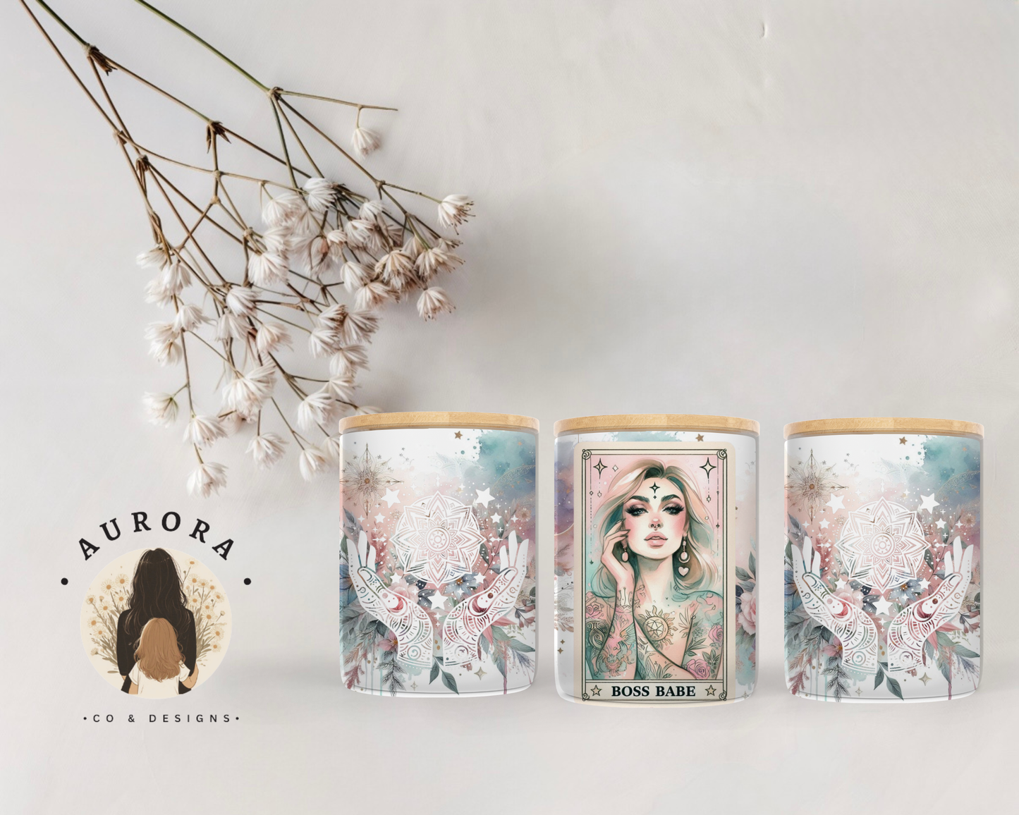 Boss Babe Tarot Candle 230g