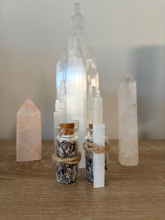 โจ Anxiety Jar - Amethyst - Small