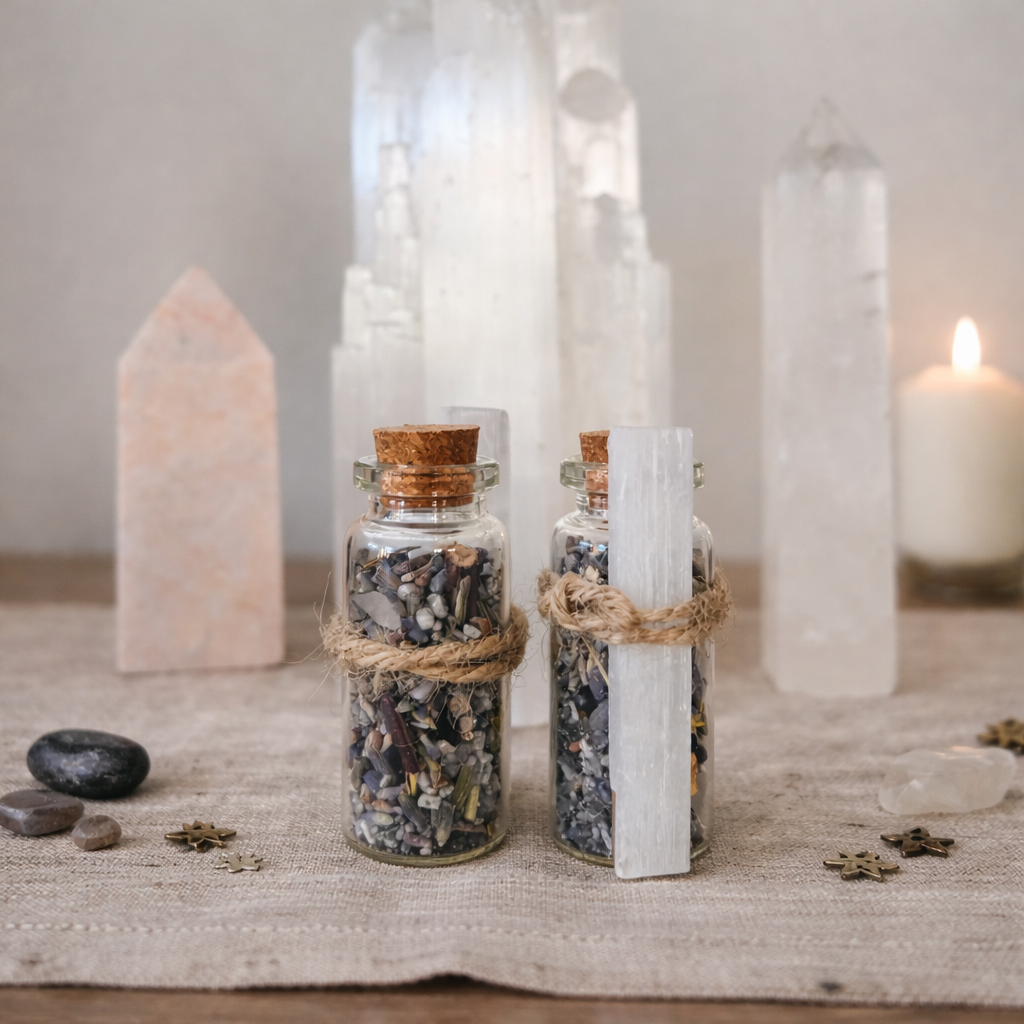 ✨ Anxiety Jar - Amethyst - Small