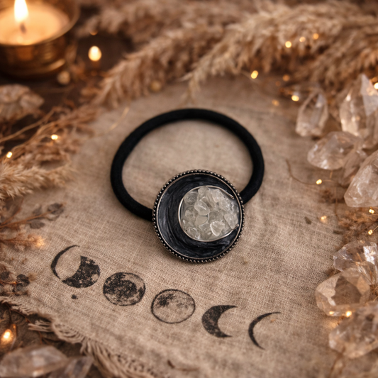 Clear Quartz Celestial Hair Tie π