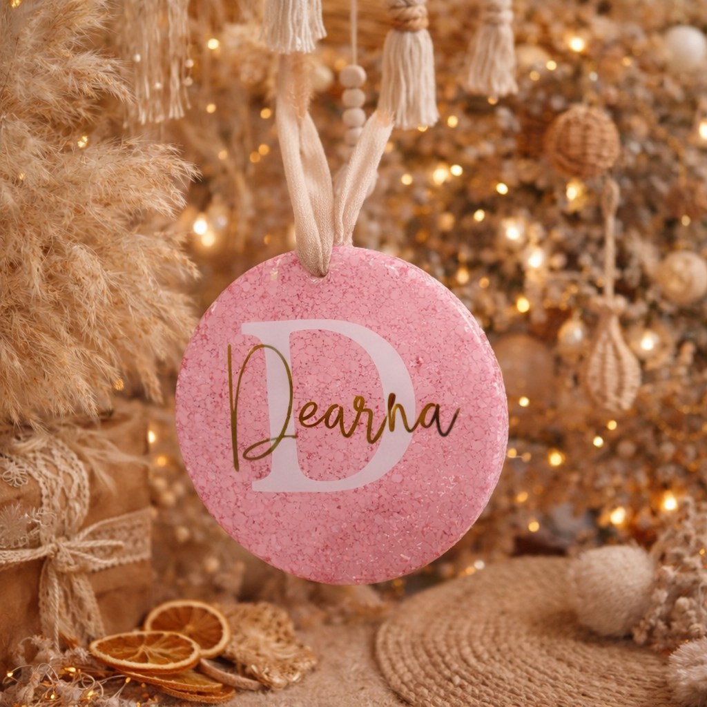 Personalised Glitter Ornament