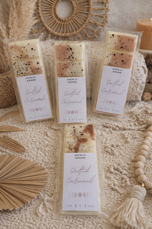 Salted Caramel Wax Melts - Snap Bar