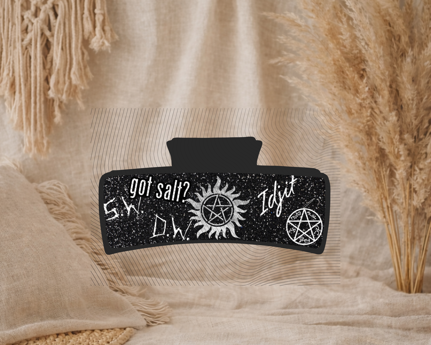Supernatural Winchester Claw Clip - Medium