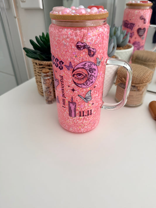 Manifest - Pre Made Snow Globe Tumbler