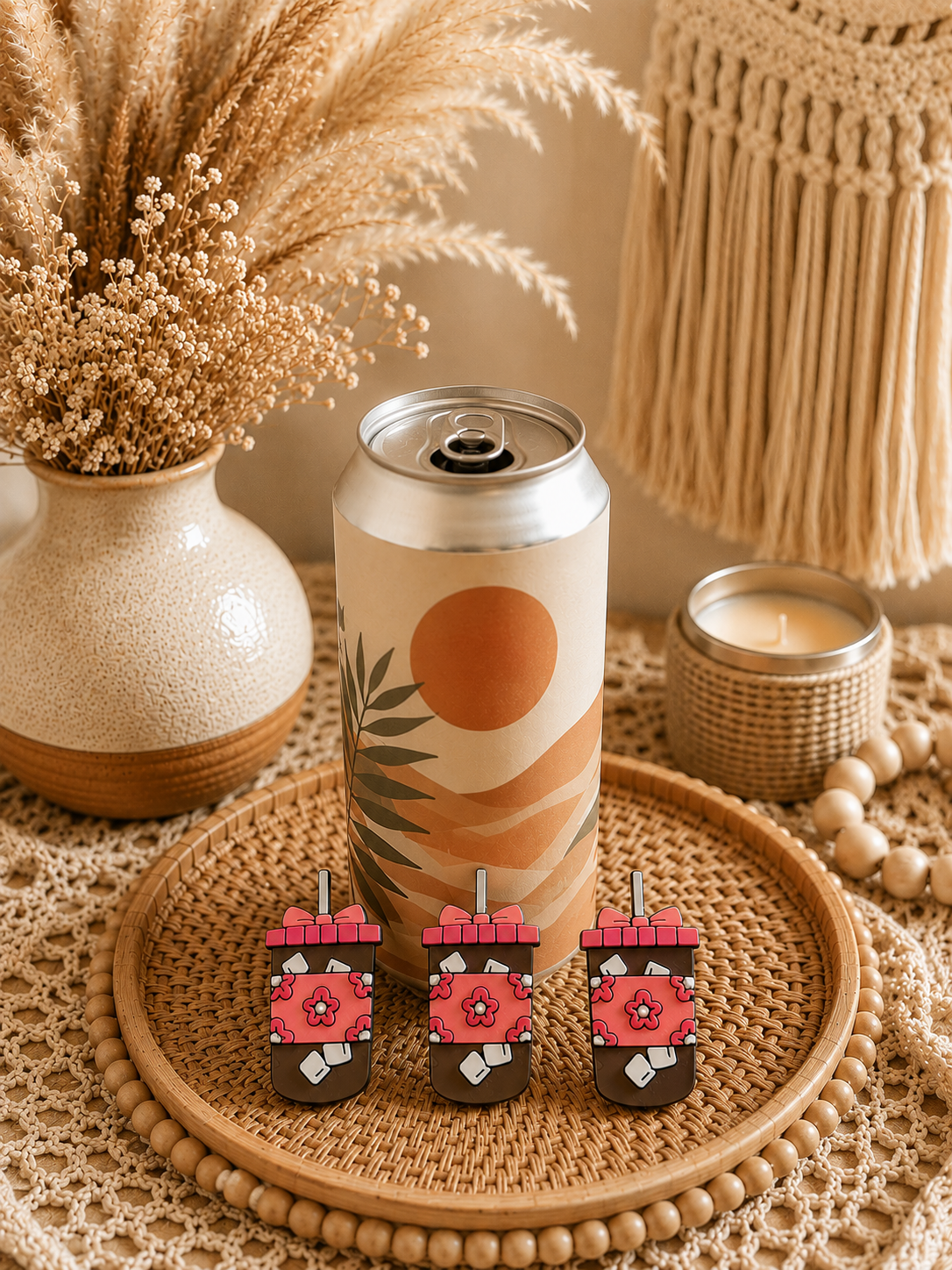 Ice Coffee Can Opener - (Keychain)