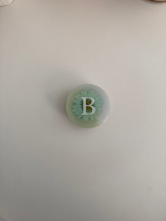 Purple Dried Flower Pop Socket