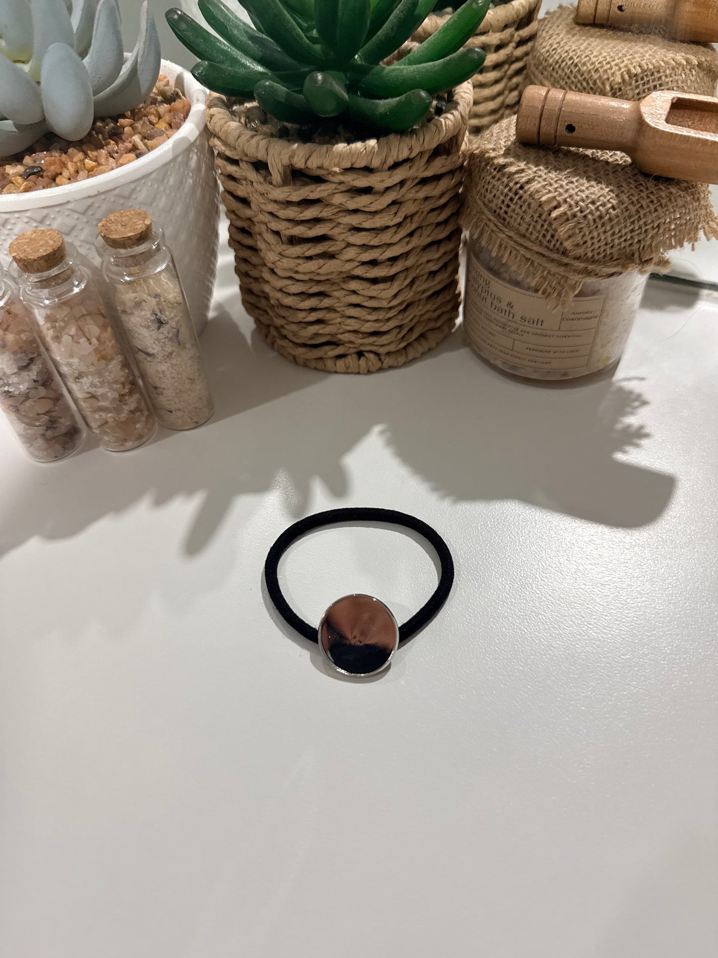 Customised Dried Flower Hair Tye