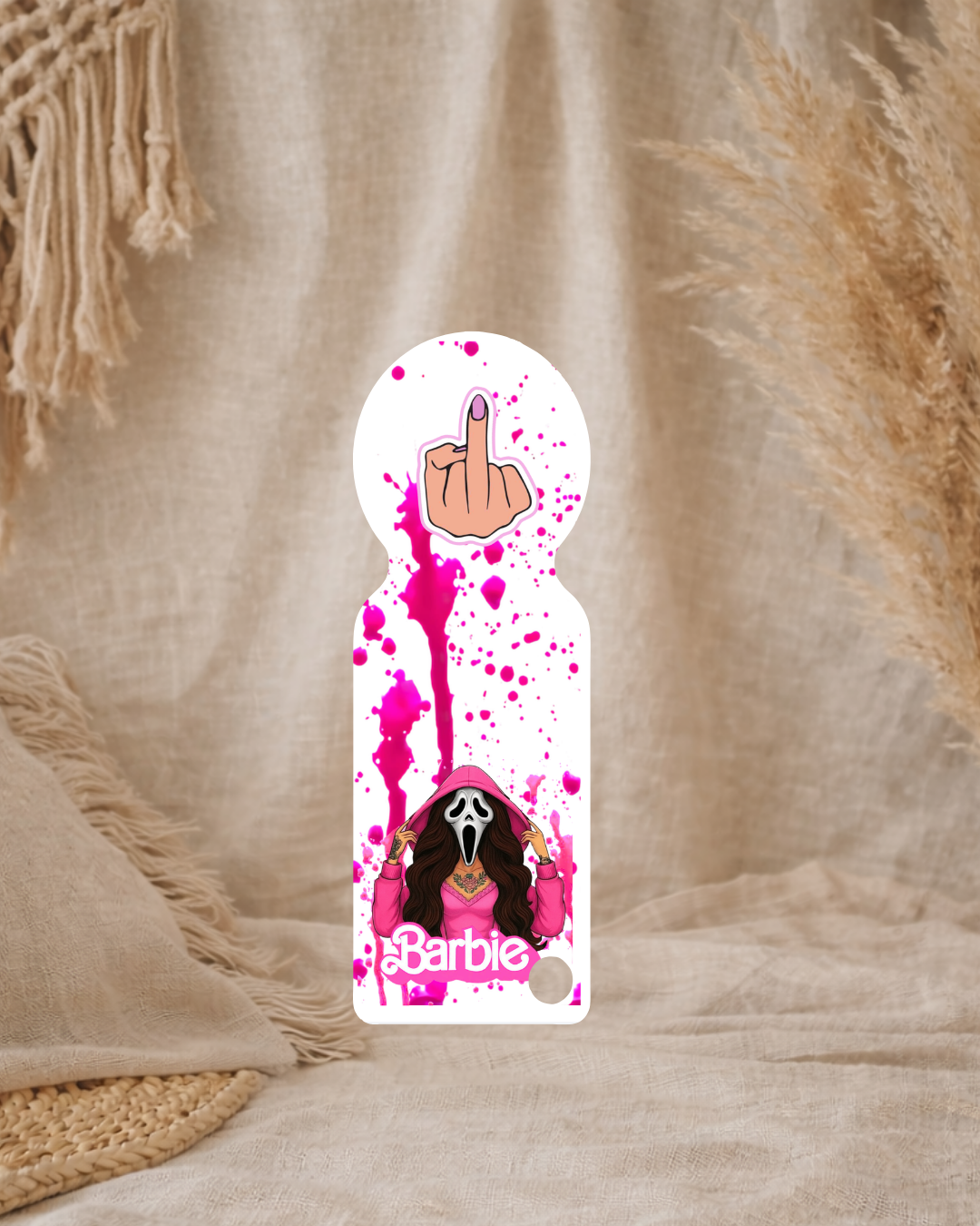 Trolley Token - Barbie Ghost Face