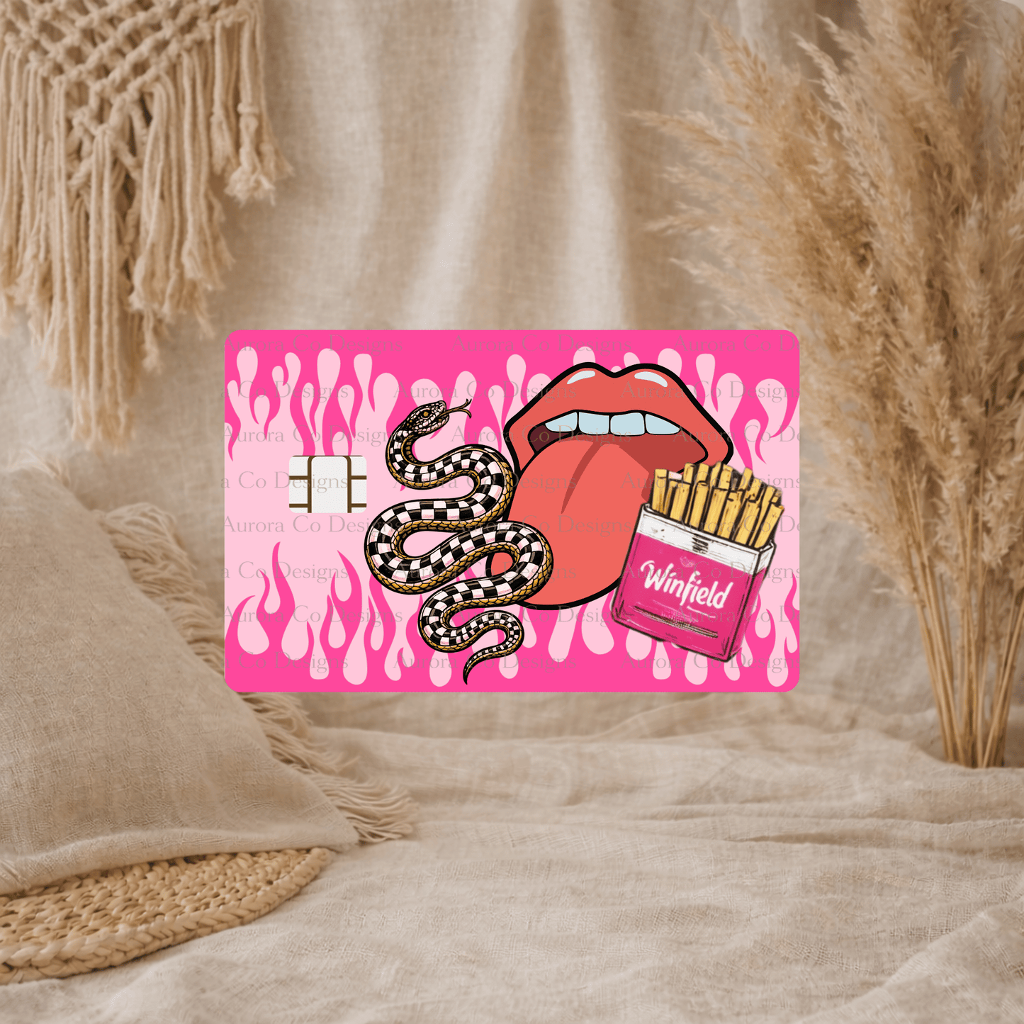 Bank Card Wrap - Retro Smoker