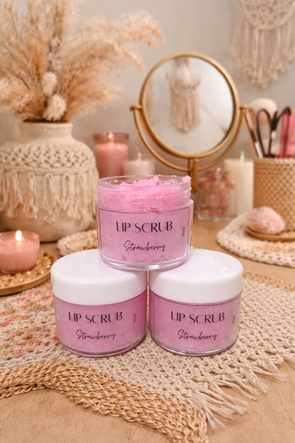 Strawberry Lip Scrub