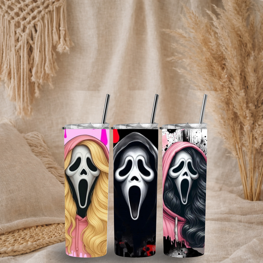 Ghost Face Trio  - 20oz Tumbler