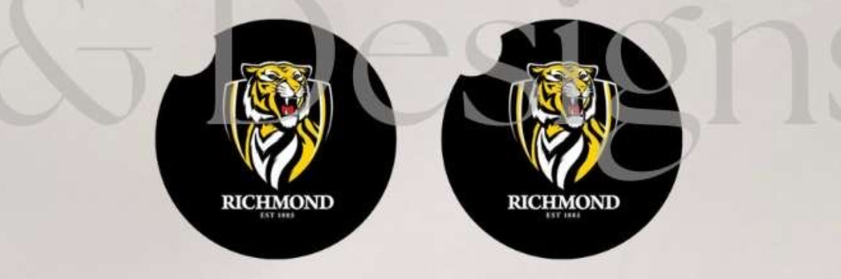 AFL Footy Car Coasters